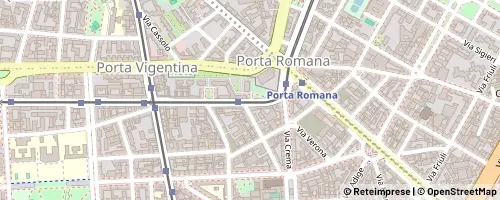 Mappa Mailand