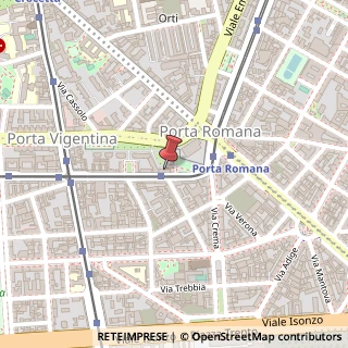 Mappa Viale Sabotino, 19/2, 20135 Milano, Milano (Lombardia)