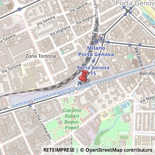 Mappa Alzaia Naviglio Grande,  72, 20144 Milano, Milano (Lombardia)