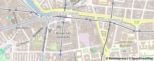Mappa Milan