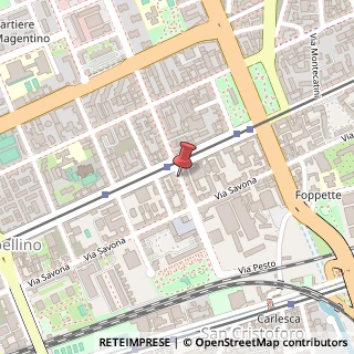 Mappa Via Leone Tolstoi,  15, 20146 Milano, Milano (Lombardia)