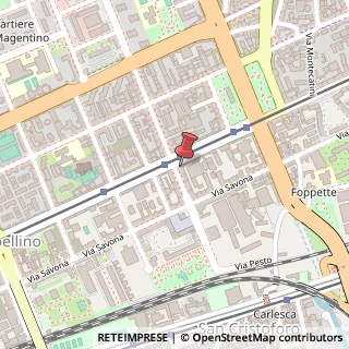 Mappa Via Leone Tolstoi, 16, 20146 Milano, Milano (Lombardia)