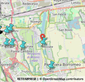 Mappa Via Idroscalo, 20068 Peschiera Borromeo MI, Italia (3.6415)