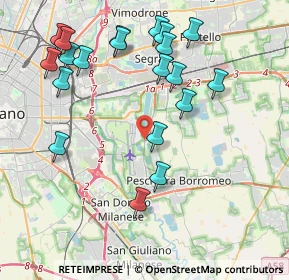 Mappa Via Idroscalo, 20068 Peschiera Borromeo MI, Italia (4.4325)