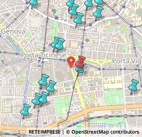 Mappa Via Col Moschin, 20136 Milano MI, Italia (0.673)