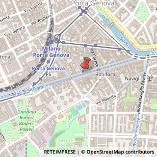 Mappa Alzaia Naviglio Grande,  38, 20144 Milano, Milano (Lombardia)