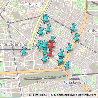 Mappa Via Lazzaro Papi, 20135 Milano MI, Italia (0.362)