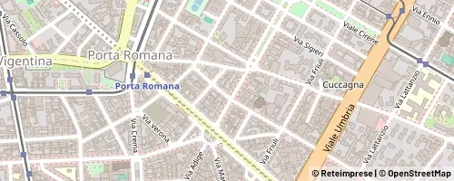 Mappa Milão