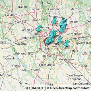 Mappa Via Angelo Inganni, 20147 Milano MI, Italia (11.25563)