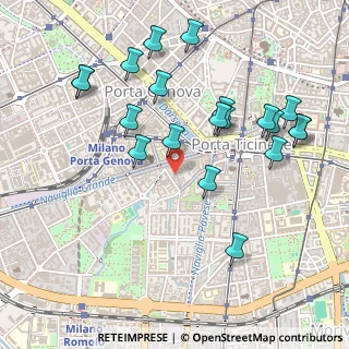 Mappa Via Mario Fusetti, 20143 Milano MI, Italia (0.5365)
