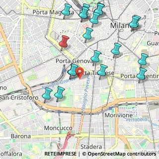 Mappa Via Mario Fusetti, 20143 Milano MI, Italia (1.239)