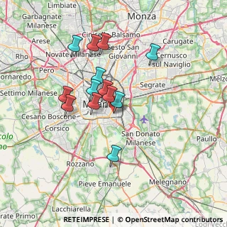 Mappa Via Val Bogna, 20137 Milano MI, Italia (5.91385)