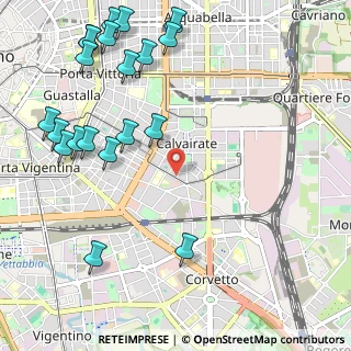 Mappa Via Val Bogna, 20137 Milano MI, Italia (1.409)