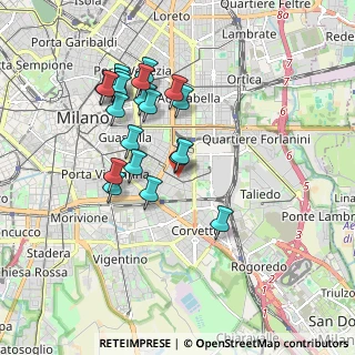Mappa Via Val Bogna, 20137 Milano MI, Italia (1.6955)