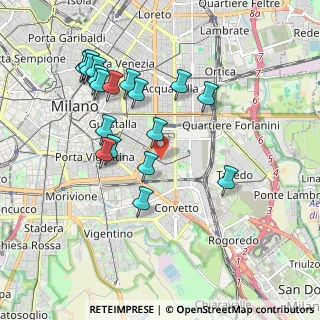 Mappa Via Val Bogna, 20137 Milano MI, Italia (1.97263)
