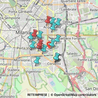 Mappa Via Val Bogna, 20137 Milano MI, Italia (1.35353)