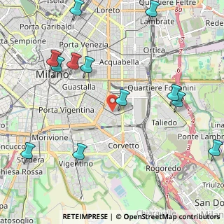 Mappa Via Val Bogna, 20137 Milano MI, Italia (2.6825)