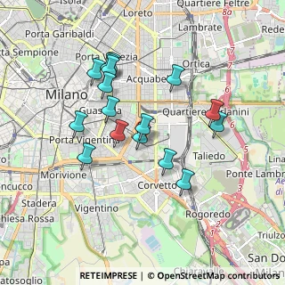 Mappa Via Val Bogna, 20137 Milano MI, Italia (1.63625)