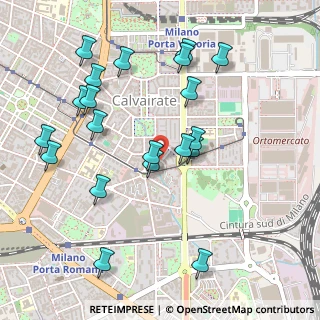 Mappa Via Rodolfo Carabelli, 20137 Milano MI, Italia (0.5335)