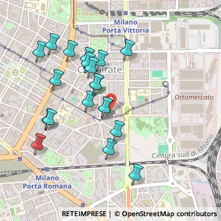 Mappa Via Rodolfo Carabelli, 20137 Milano MI, Italia (0.487)