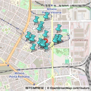 Mappa Via Rodolfo Carabelli, 20137 Milano MI, Italia (0.305)