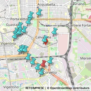 Mappa Via Rodolfo Carabelli, 20137 Milano MI, Italia (1.204)