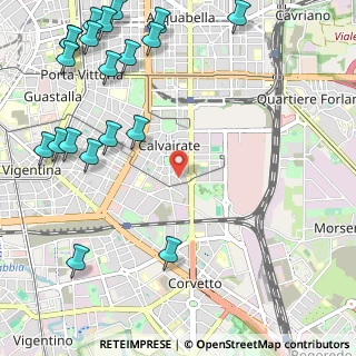 Mappa Via Luigi Resnati, 20137 Milano MI, Italia (1.571)