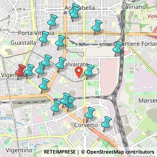 Mappa Via Luigi Resnati, 20137 Milano MI, Italia (1.2015)