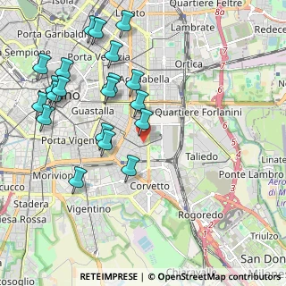 Mappa Via Luigi Resnati, 20137 Milano MI, Italia (2.3235)
