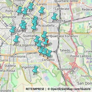 Mappa Via Rodolfo Carabelli, 20137 Milano MI, Italia (2.1415)