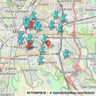 Mappa Via Luigi Resnati, 20137 Milano MI, Italia (2.0325)