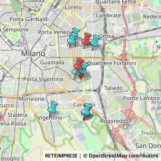Mappa Via Rodolfo Carabelli, 20137 Milano MI, Italia (1.54636)