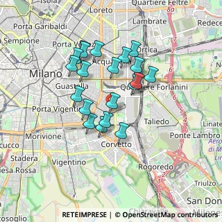 Mappa Via Rodolfo Carabelli, 20137 Milano MI, Italia (1.4935)