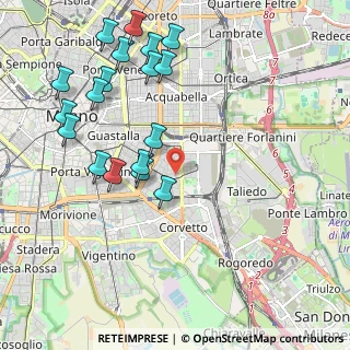 Mappa Via Luigi Resnati, 20137 Milano MI, Italia (2.31556)