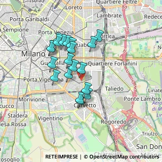 Mappa Via Luigi Resnati, 20137 Milano MI, Italia (1.485)