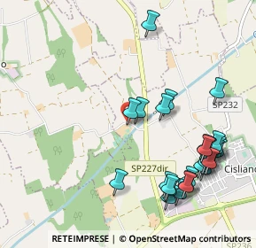 Mappa Via Cascina Manzola, 20080 Cisliano MI, Italia (1.19259)