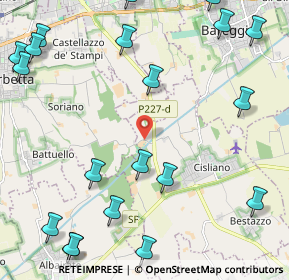 Mappa Via Cascina Manzola, 20080 Cisliano MI, Italia (3.072)