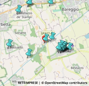 Mappa Via Cascina Manzola, 20080 Cisliano MI, Italia (1.983)