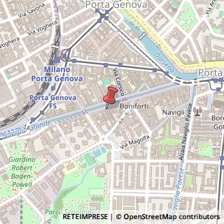 Mappa Ripa di Porta Ticinese, 51, 20143 Milano, Milano (Lombardia)