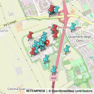 Mappa Via Lucera, 20152 Milano MI, Italia (0.375)