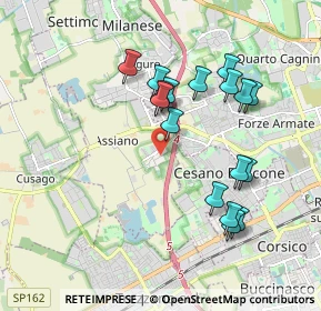 Mappa Via Lucera, 20152 Milano MI, Italia (1.79)