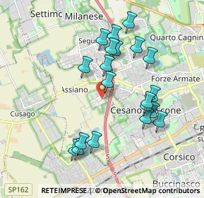 Mappa Via Lucera, 20152 Milano MI, Italia (1.8355)