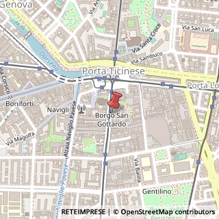 Mappa Corso San Gottardo, 9, 20136 Milano, Milano (Lombardia)