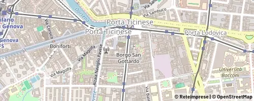 Mappa Milano