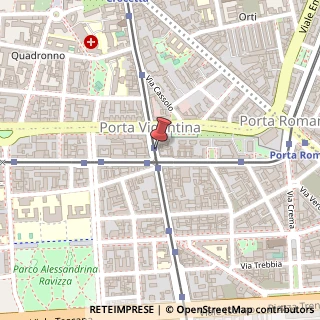 Mappa Via Giuseppe Ripamonti, 3/A, 20136 Milano, Milano (Lombardia)