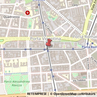 Mappa Via Giuseppe Ripamonti,  5, 20136 Milano, Milano (Lombardia)
