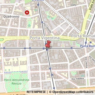 Mappa Via Salasco, 40, 20136 Milano, Milano (Lombardia)