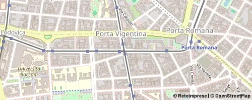 Mappa Milan