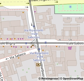 Mappa Via Salasco, 20136 Milano MI, Italia (0)