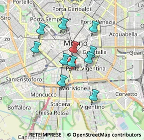 Mappa Via Guglielmo Röntgen, 20136 Milano MI, Italia (1.39909)